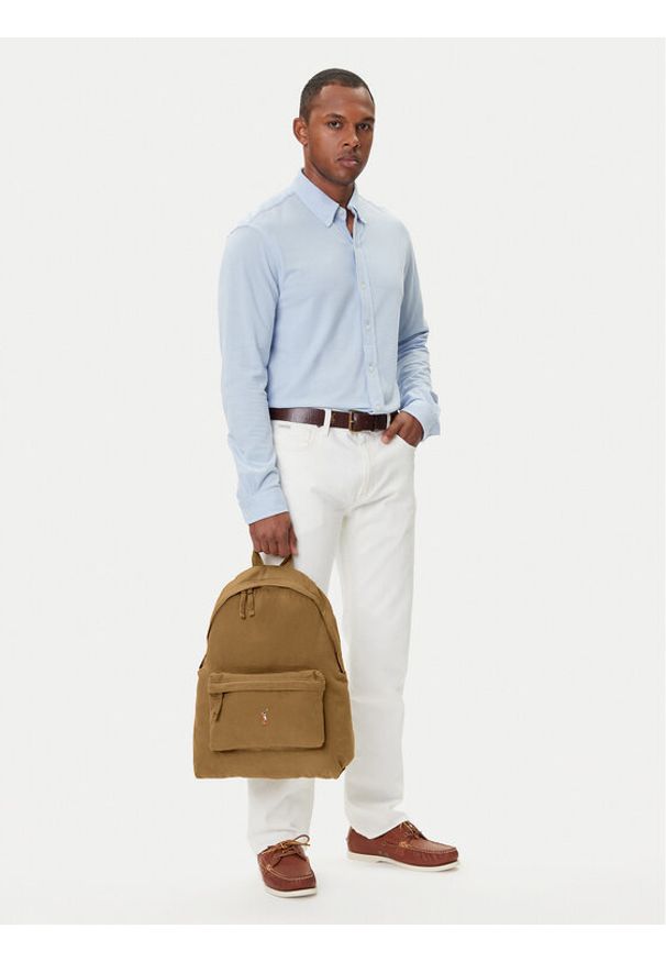 Polo Ralph Lauren Plecak 405967603005 Brązowy. Kolor: brązowy. Materiał: materiał