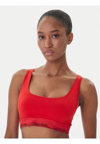 Calvin Klein Underwear Biustonosz top LV00QF8547 Czerwony. Kolor: czerwony. Materiał: bawełna