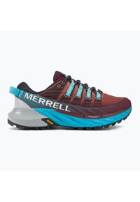 Buty do biegania damskie Merrell Agility Peak 4. Kolor: czerwony, niebieski, wielokolorowy