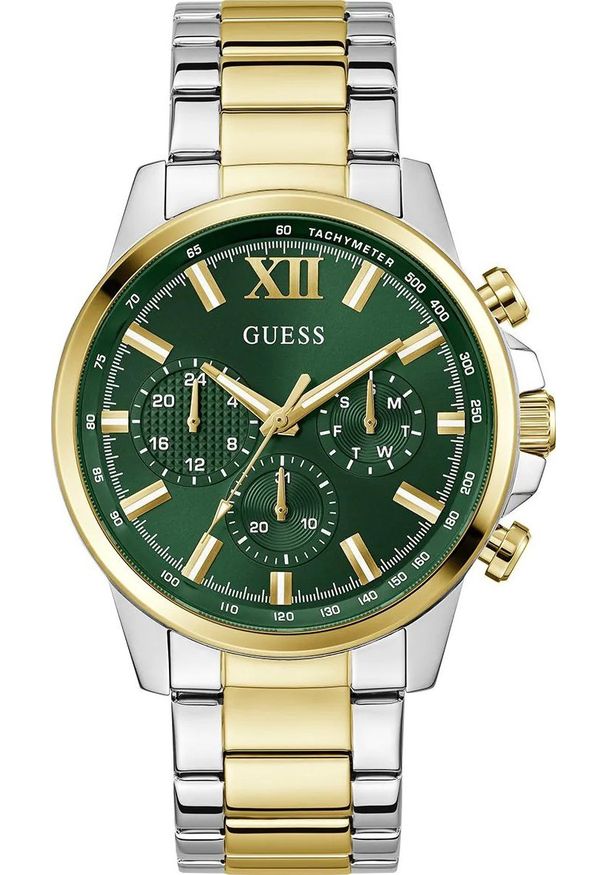 Zegarek męski Guess GW0900G5 srebrny. Kolor: srebrny