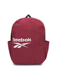 Reebok Plecak RBK-004-CCC-05 Bordowy. Kolor: czerwony. Materiał: materiał