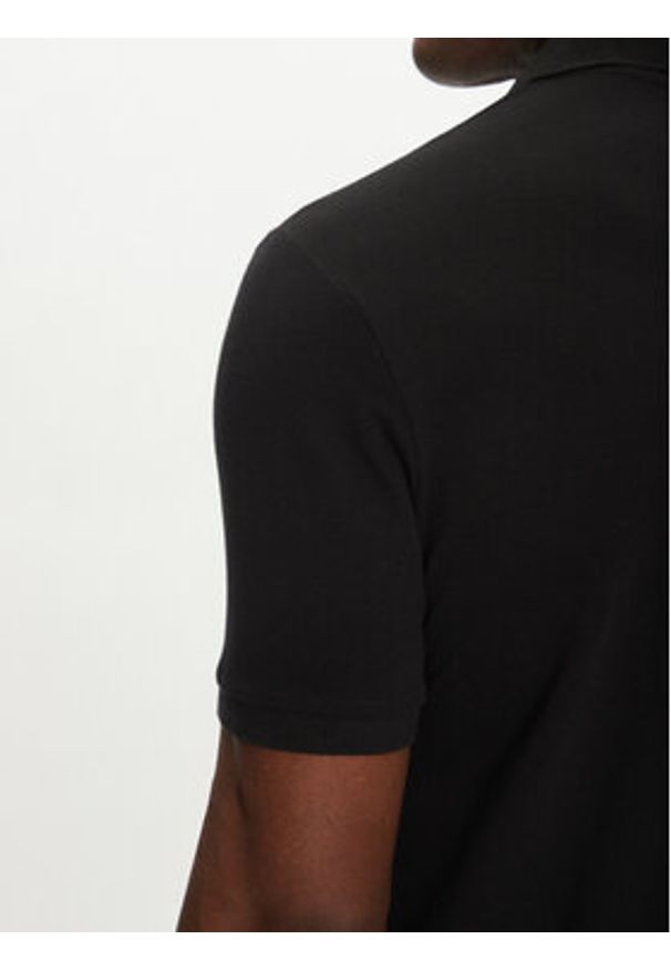 Liu Jo Polo QA5157 J0299 Czarny Regular Fit. Typ kołnierza: polo. Kolor: czarny. Materiał: bawełna