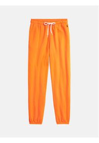 Polo Ralph Lauren Spodnie dresowe Prl Flc Pnt 211943009007 Pomarańczowy Regular Fit. Kolor: pomarańczowy. Materiał: bawełna