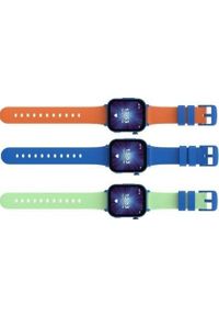 Apgo nie pęka - Smartwatch Plus niebieski. Rodzaj zegarka: smartwatch. Kolor: niebieski