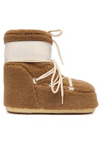 Moon Boot Śniegowce Mb Icon Low Fleece 80D1409700 Brązowy. Kolor: brązowy. Materiał: materiał