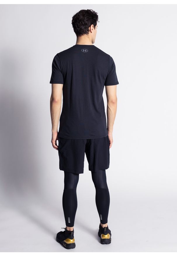 Koszulka męska Under Armour Team Issue Wordmark SS (1329582-001). Kolor: czarny. Sport: fitness