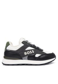 Sneakersy BOSS. Kolor: czarny