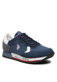 U.S. Polo Assn. Sneakersy Cleef CLEEF001A Niebieski. Kolor: niebieski