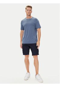 Petrol Industries Szorty materiałowe M-1050-SHO600 Granatowy Cargo Fit. Kolor: niebieski. Materiał: bawełna #5