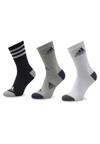 Adidas - adidas Zestaw 3 par wysokich skarpet unisex Graphic HN5736 Kolorowy. Kolor: czarny. Wzór: kolorowy #1