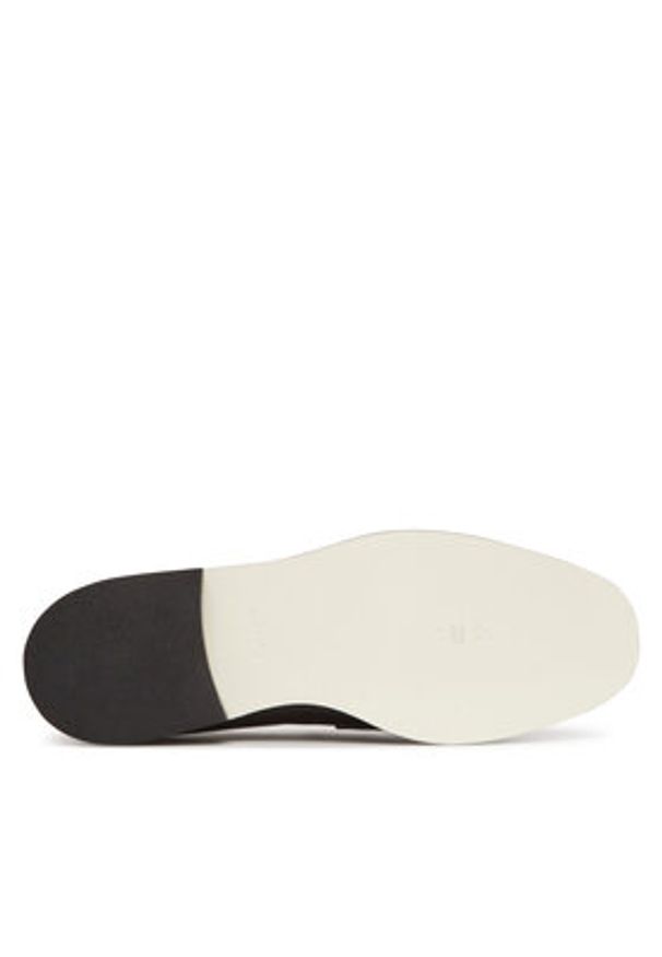 Pollini Lordsy SA10312C1MTCS000 Czarny. Kolor: czarny. Materiał: skóra