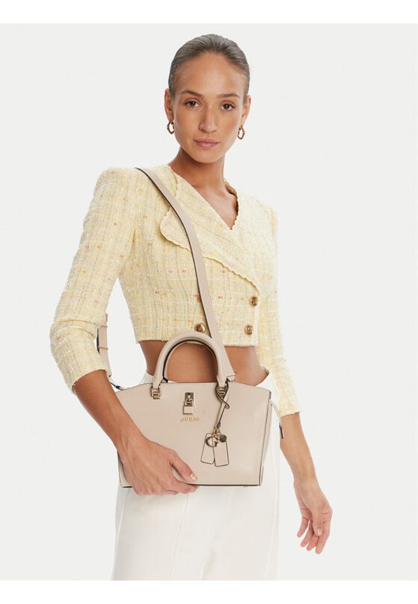 Guess Torebka HWVG96 55060 Beżowy. Kolor: beżowy. Materiał: skórzane