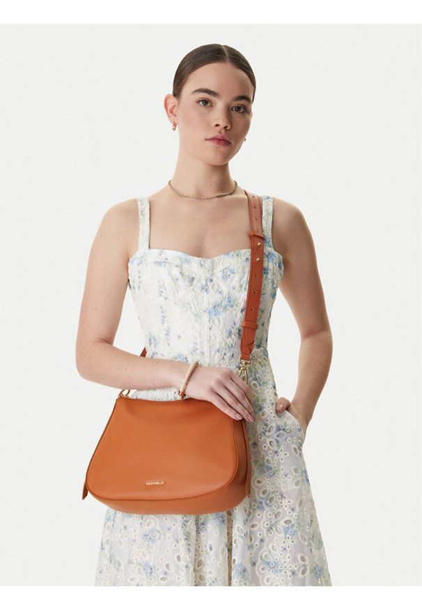 Coccinelle Torebka U45 Coccinellenory E1 U45 13 02 01 Brązowy. Kolor: brązowy. Materiał: skórzane