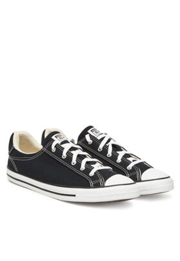 Converse Trampki Chuck Taylor All Star Dainty Lucky A12950C Czarny. Kolor: czarny. Materiał: materiał