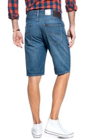 Lee - MĘSKIE SPODENKI JEANSOWE LEE 5 POCKET SHORT RIGID MID L73ELJWG 112120481. Materiał: jeans #10