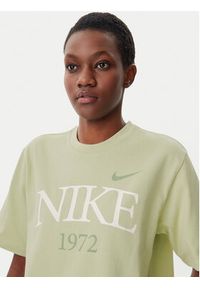 Nike T-Shirt FQ6600 Zielony Loose Fit. Kolor: zielony. Materiał: bawełna #5