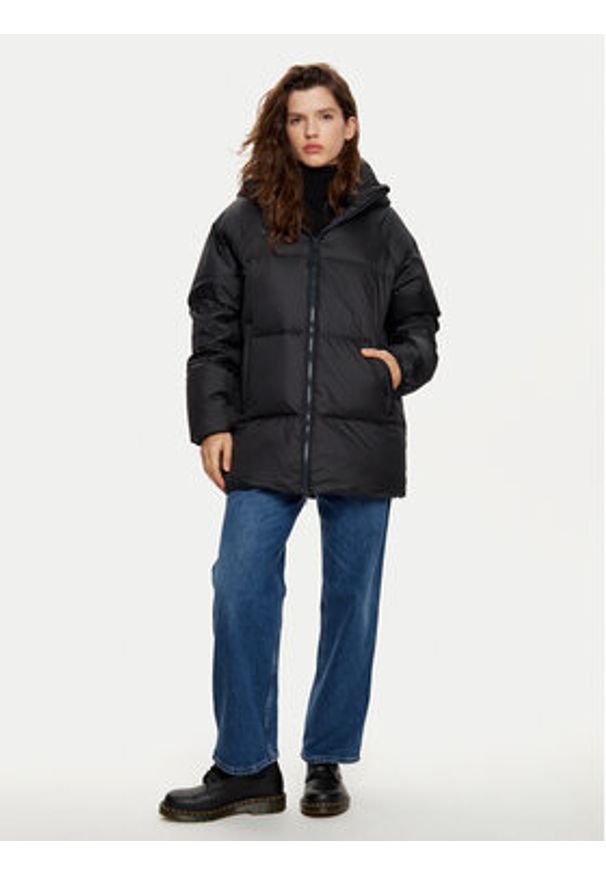 4f - 4F Kurtka puchowa 4FWAW24TDJAF466 Czarny Loose Fit. Kolor: czarny. Materiał: syntetyk