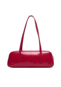 Calvin Klein Torebka Foil Logo Glossy Bauletto LV04F3638G Czerwony. Kolor: czerwony. Materiał: skórzane #3