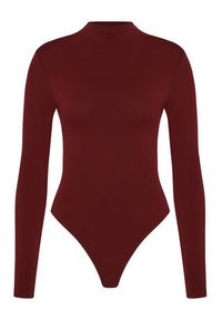 Wolford Body Shaping 77122 Bordowy Slim Fit. Kolor: czerwony. Materiał: syntetyk #6