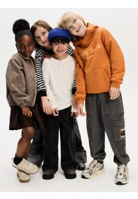 Reserved - Bawełniany longsleeve 2 pack - czarny. Kolor: czarny. Materiał: bawełna. Długość rękawa: długi rękaw #1