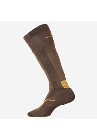 SOLOGNAC - Skarpety Stat 500 długie Warm. Materiał: wełna, włókno. Sport: turystyka piesza, outdoor