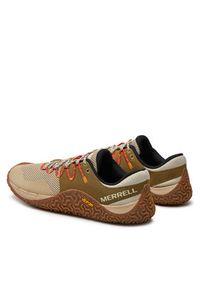 Merrell Buty do biegania Trail Glove 7 J068139 Beżowy. Kolor: beżowy. Materiał: materiał