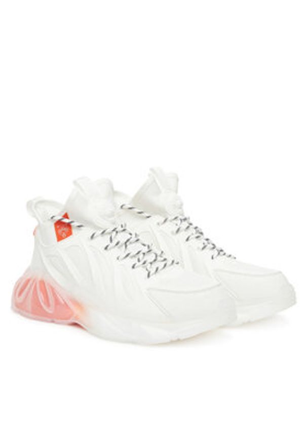 Plein Sport Sneakersy PACS USC0435 STE003N Biały. Kolor: biały. Materiał: materiał