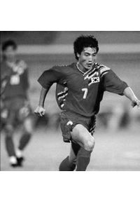 COPA FOOTBALL - Koszulka piłkarska retro dla dorosłych Korea Południowa 1994 - Czerwony. Kolor: czerwony. Sport: piłka nożna