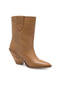 Badura Botki AMADORA-110436 Brązowy. Kolor: brązowy. Materiał: skóra #3