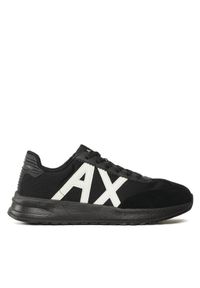Sneakersy Armani Exchange. Kolor: czarny
