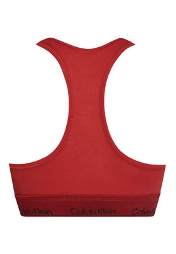 Calvin Klein Underwear Biustonosz top LV00QF8547 Czerwony. Kolor: czerwony. Materiał: bawełna