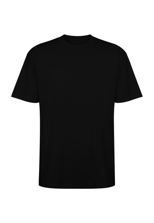 ROLY - Koszulka Z Krótkim Rękawem Dla Dorosłych Unisex Bull Oversized. Kolor: czarny. Długość rękawa: krótki rękaw. Długość: krótkie. Sport: turystyka piesza