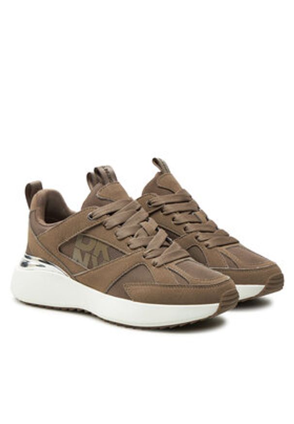 DKNY Sneakersy Zofi K4402944 Zielony. Kolor: zielony. Materiał: materiał