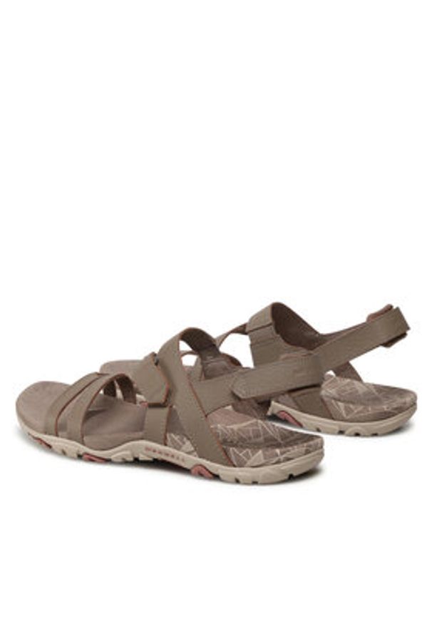 Merrell Sandały Sandspur Rose Convert J003424 Brązowy. Kolor: brązowy. Materiał: skóra