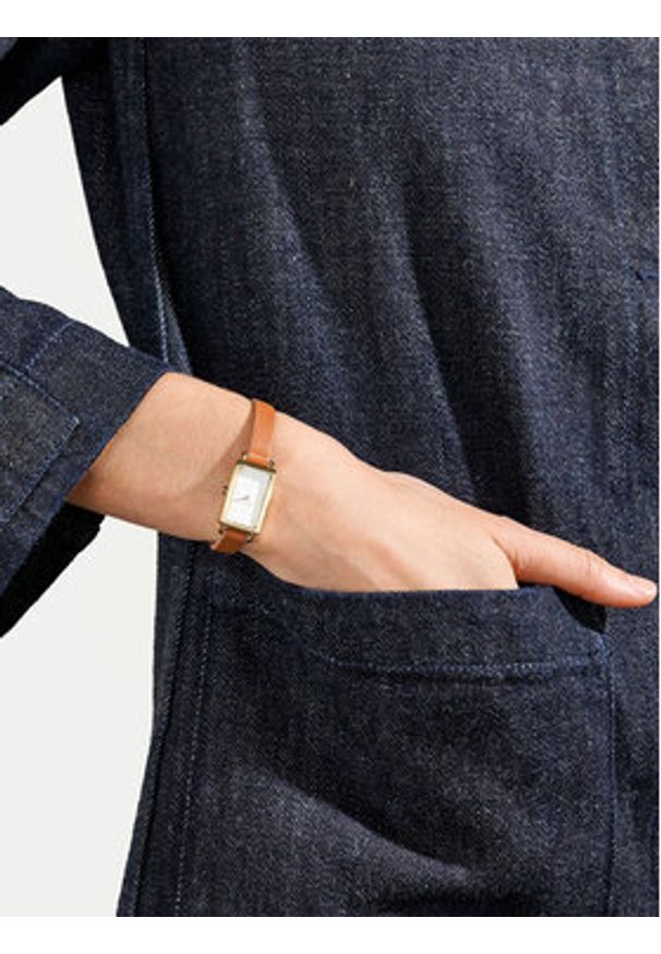 Skagen Zegarek SKW3149 Brązowy. Kolor: brązowy