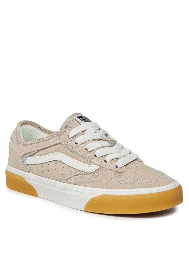 Vans Tenisówki Rowley Classic VN0009QJQ9Z1 Beżowy. Kolor: beżowy. Materiał: zamsz, skóra