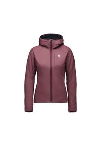 Bluza damska z kapturem Black Diamond First Light Stretch. Typ kołnierza: kaptur. Kolor: czerwony, fioletowy, zielony, wielokolorowy. Sezon: zima. Sport: wspinaczka, narciarstwo