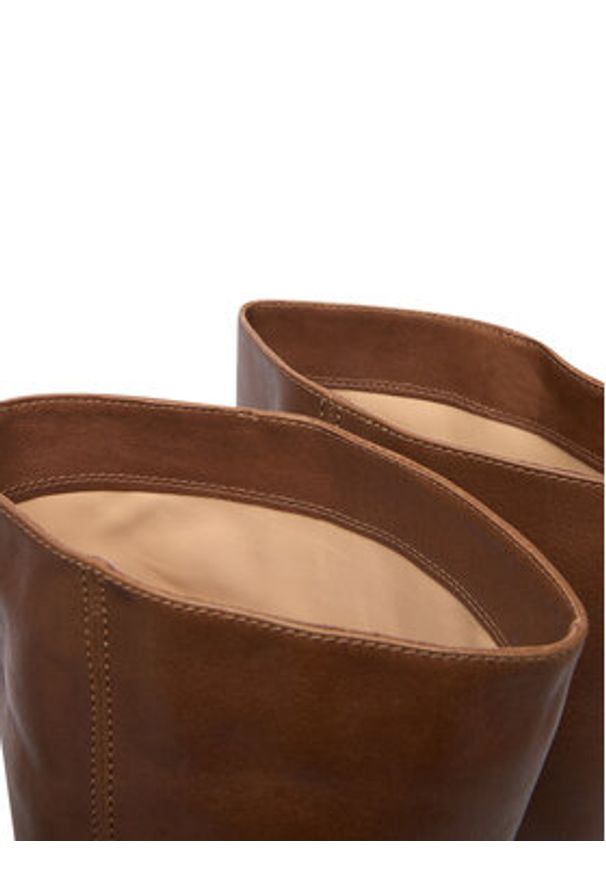 Coach Kozaki CCH81 Brązowy. Kolor: brązowy. Materiał: skóra