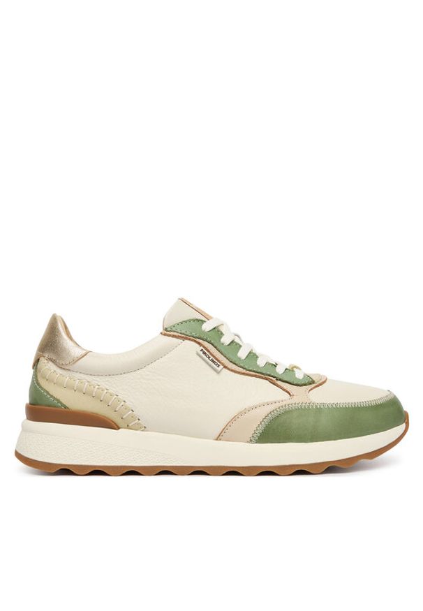 Pikolinos Sneakersy Arrecife W1M-6625C3 Zielony. Kolor: zielony. Materiał: skóra