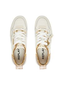 Replay - REPLAY Sneakersy Field W Speed 2 GWS9H .000.C0008L Écru. Materiał: skóra #6