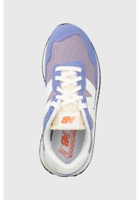 New Balance sneakersy WS237FD kolor fioletowy. Nosek buta: okrągły. Zapięcie: sznurówki. Kolor: fioletowy. Materiał: guma #4