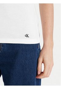 Calvin Klein Underwear Komplet t-shirtów LV00QS7485 Biały Regular Fit. Kolor: biały. Materiał: bawełna #6