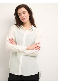 Cream Koszula Mona 10610703 Biały Regular Fit. Kolor: biały. Materiał: wiskoza #1