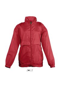 SOL'S - Wiatrówka dziecięca Sol's Surf. Kolor: czerwony #1