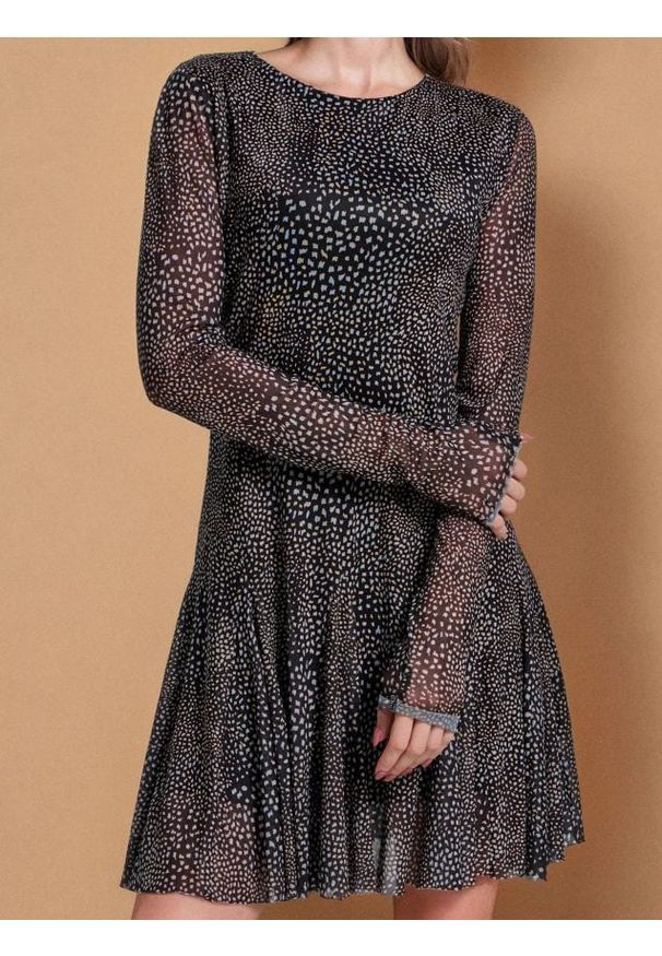 Sinsay - Sukienka z długim rękawem - wielobarwny. Długość rękawa: długi rękaw