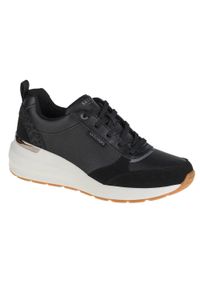 skechers - Buty do chodzenia damskie Skechers Billion Subtle Spots. Zapięcie: sznurówki. Kolor: czarny. Materiał: materiał, syntetyk. Szerokość cholewki: normalna. Sport: turystyka piesza