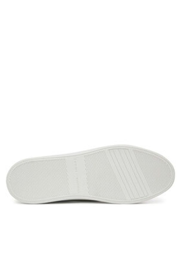 TOMMY HILFIGER - Tommy Hilfiger Sneakersy Platform Court Sneaker FW0FW08464 Biały. Kolor: biały. Materiał: skóra. Obcas: na platformie