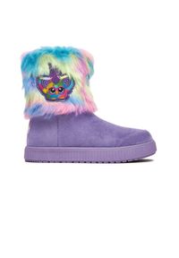 Kozaki FURBY. Kolor: fioletowy