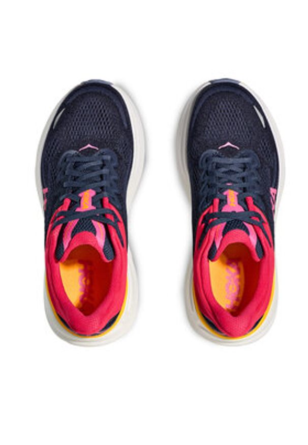 HOKA - Hoka Buty do biegania Bondi 9 1162012 Granatowy. Kolor: niebieski. Materiał: materiał