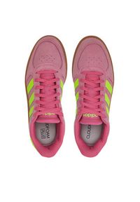 Adidas - adidas Sneakersy Breaknet Sleek JH6899 Różowy. Kolor: różowy. Materiał: zamsz, skóra #5